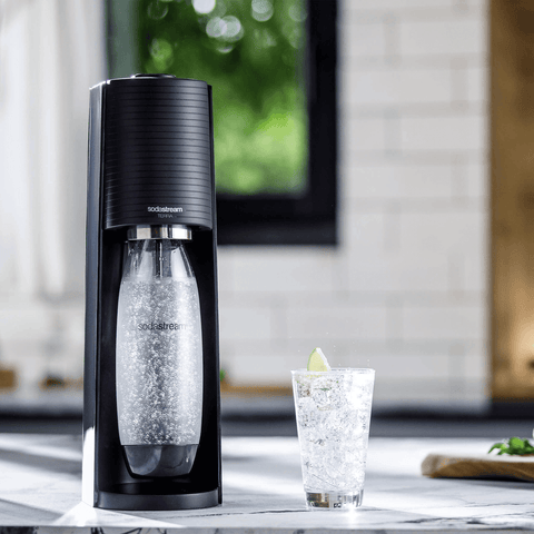 SodaStream Electric Spirit One Touch Sparkling Drinks Water Maker- Fizzy Drinks