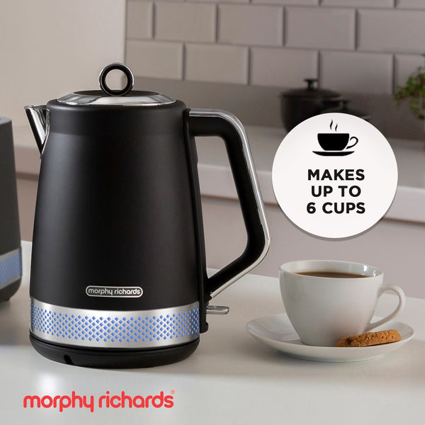 Morphy Richards 1.7L Illumination Jug Kettle - Black