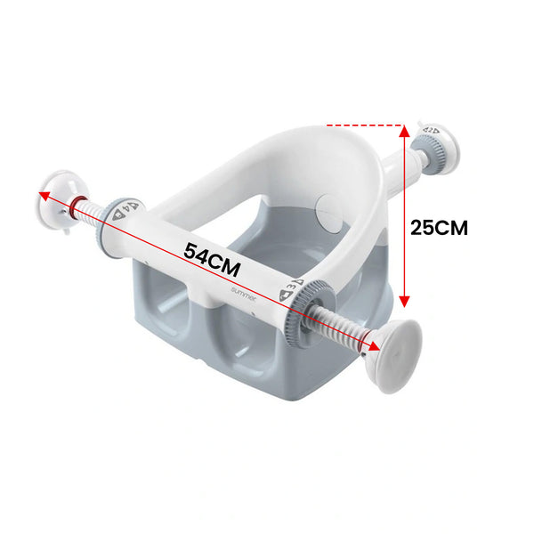 Childcare Baby Bath Seat - Grey