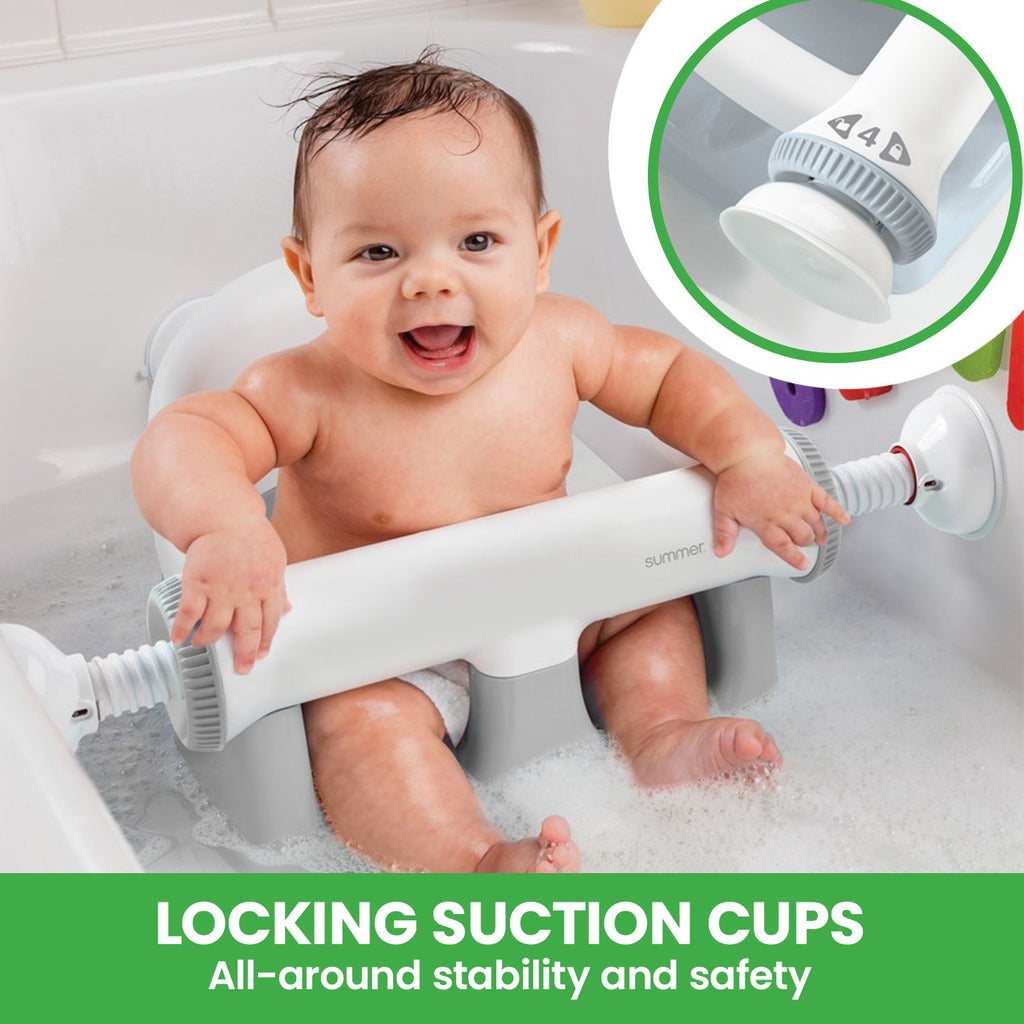 Baby bath deals seat grey