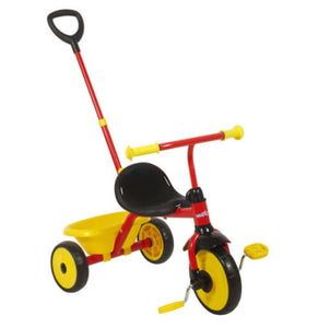 Trike Star Pedal Kids Ride On Tricycle/ Bike w/ Parent Handle/ Toy Bucket 15m+