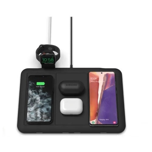 Mophie 4-in-1 Wireless Charging Charger Mat For iPhone/ AirPod Qi-Enabled