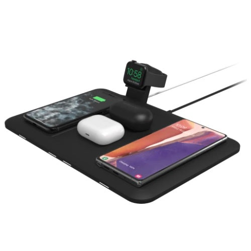 Mophie 4-in-1 Wireless Charging Charger Mat For iPhone/ AirPod Qi-Enabled