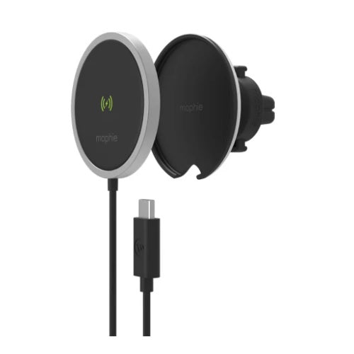 Mophie Snap+ 15W Fast Universal Wireless Car Vent Mount Phone Charger- Magsafe