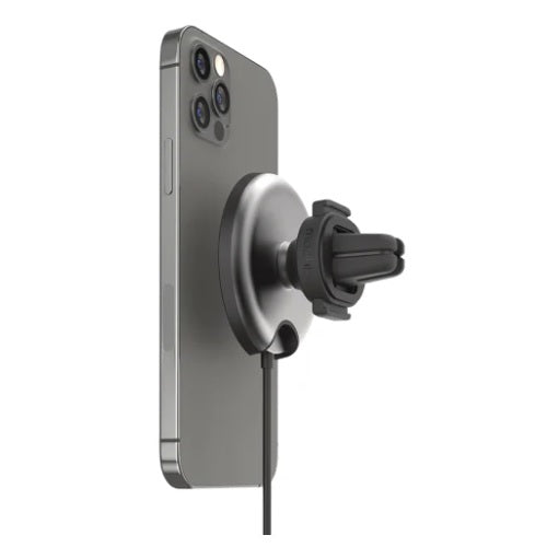 Mophie Snap+ 15W Fast Universal Wireless Car Vent Mount Phone Charger- Magsafe