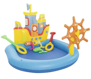 Lenoxx Tug Boat Kids Boat Play Pool Fun- Great For Kids Children Fun