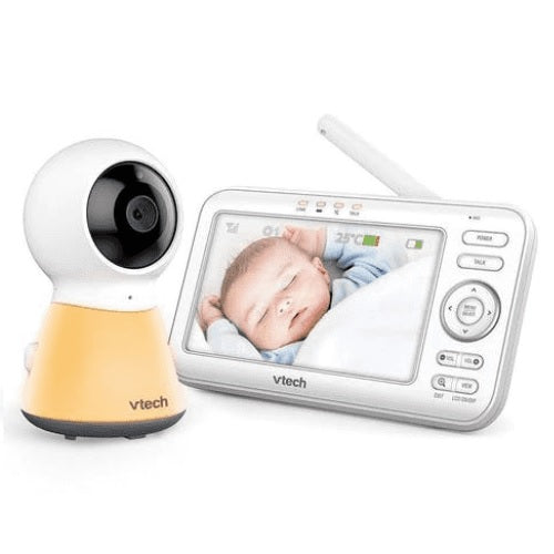VTech 5" Full Colour Audio Video Baby Monitor 2 Way/ Night Light/ Thermometer BM5200