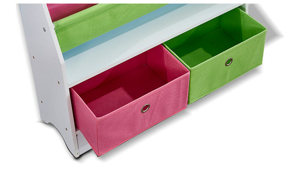 Kids Children Bookcase/ Toy Bins
