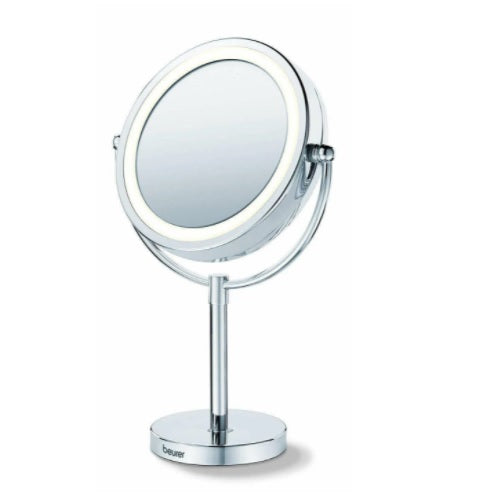 Beurer Illuminated Cosmetic Mirror w/ Bright LED Light-Touch Sensor/ 5x Magnetic