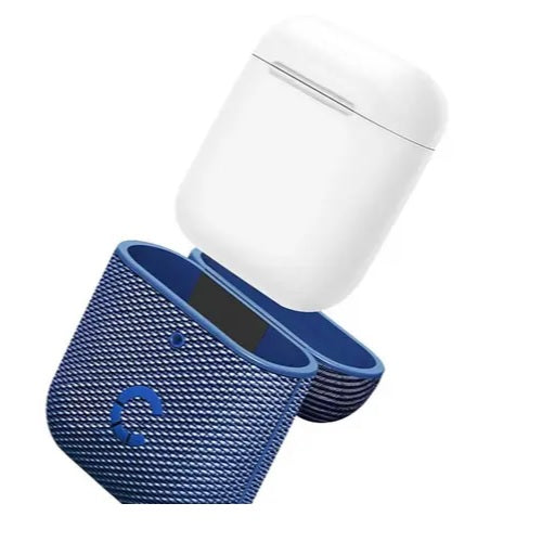 Cygnett TekView Pod Protective Full Cover Charging Case For AirPods 1/ 2 - Navy Blue - Sydney Electronics