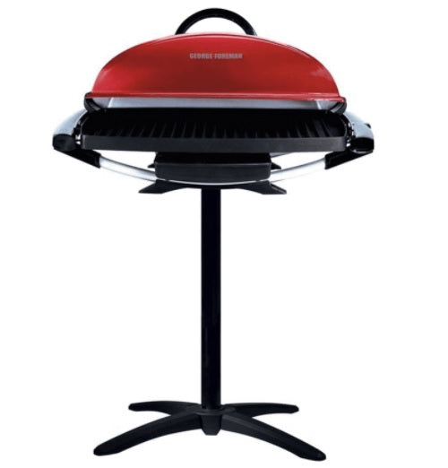 George Foreman Indoor/ Outdoor BBQ Barbeque Grill- Variable Temperature Control