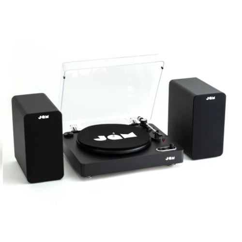 Jam Audio Bluetooth 5.0 Bookshelf Speakers 4"- RCA/ Aux- In/- Mains Powered