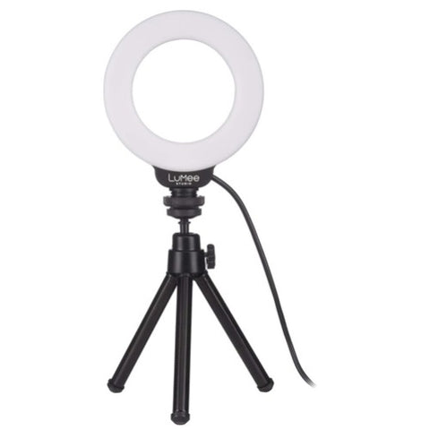Case-Mate LuMee 4"/10cm Studio Ring Light /Lighting w/Tripod For Computer/Laptop