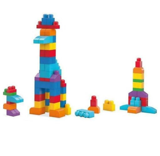Fisher Price Mega Bloks First Builders 80Pce Pieces Big Building Bag Blocks Kids - Sydney Electronics