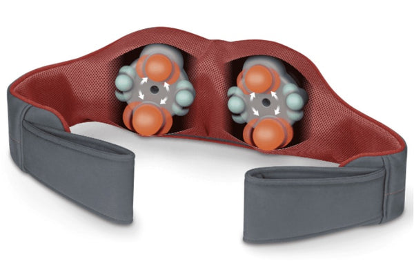 Beurer Deluxe 3D Shiatsu Back and Neck Massager w/ Light & Heat Function- MG151