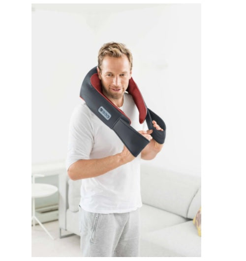 Beurer Deluxe 3D Shiatsu Back and Neck Massager w/ Light & Heat Function- MG151