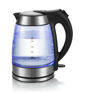 Maxim Kitchenpro 1.7L Litre 2200W Electric Cordless Glass Kettle Jug Boiler - Sydney Electronics