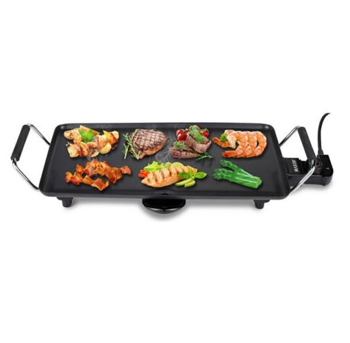 Maxim Kitchenpro 2000W 47cm Non- Stick Surface Electric BBQ Grill Teppanyaki - Sydney Electronics