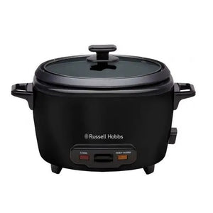 Russell Hobbs 10 Cup Matte Black Turbo Rice Cooker Veggie/ Non- Stick Cooking