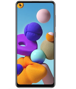Samsung Galaxy A21s 6.5" Black Mobile Phone Smartphone 32GB Optus Locked - Sydney Electronics