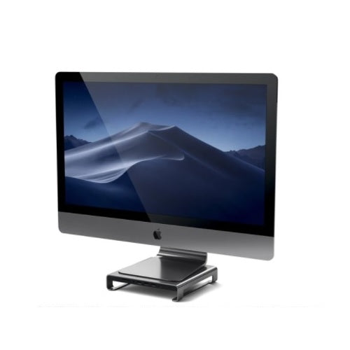 Satechi USB-C Aluminum Monitor Stand Hub For iMac- w/ USB/ USB-C/ SD Micro
