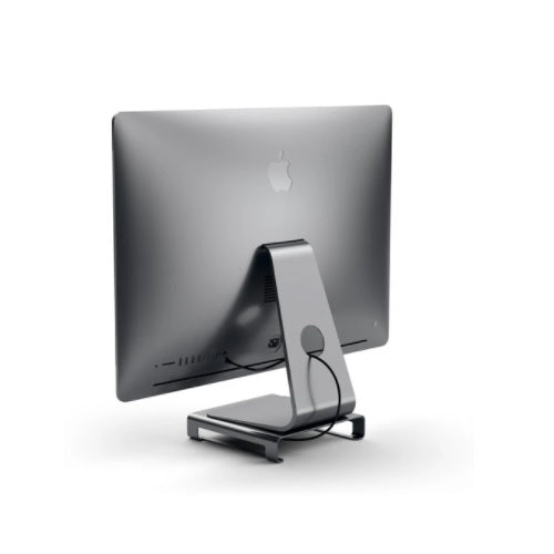 Satechi USB-C Aluminum Monitor Stand Hub For iMac- w/ USB/ USB-C/ SD Micro