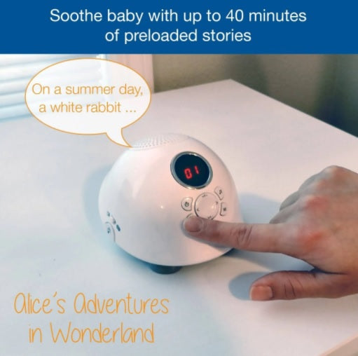 vTech Safe & Sound Storytelling Baby Soother Sleeping Aid w/Music//Light/Stories