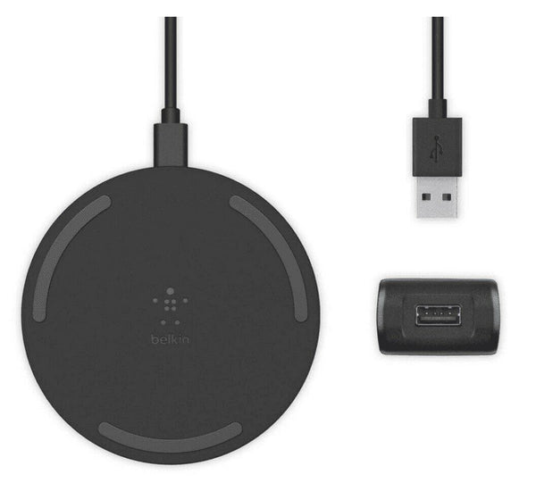 Belkin 15W Qi Wireless Charging/Charger Pad Smartphone+QC 3.0 24W Wall Charger - Sydney Electronics