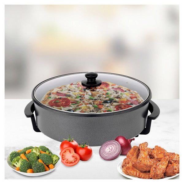 Healthy Choice 10L Litre 1500W Non Stick Electric Fry Pan w/ Temperature Control