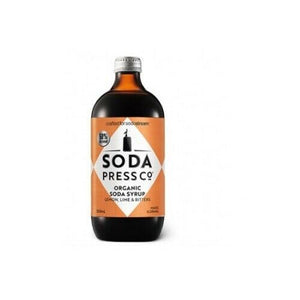 SodaStream 500ml Soda Press Lemon Lime & Bitters Organic Soda Syrup/ Mix - Sydney Electronics