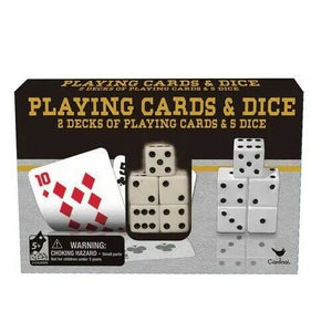 Cardinal Classic 2PK Deck Of Premium Playing Cards and 5 Dice Game Pack - Sydney Electronics