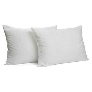 Hacienda 2PK Luxurious Goose Feather & Down Fitting Pillow-1000gsm 75cm Washable - Sydney Electronics