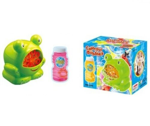 Kids Bubble Frog Bathtub Bath Toy Automatic Shower Machine Blower Maker Baby - Sydney Electronics