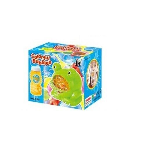 Kids Bubble Frog Bathtub Bath Toy Automatic Shower Machine Blower Maker Baby - Sydney Electronics