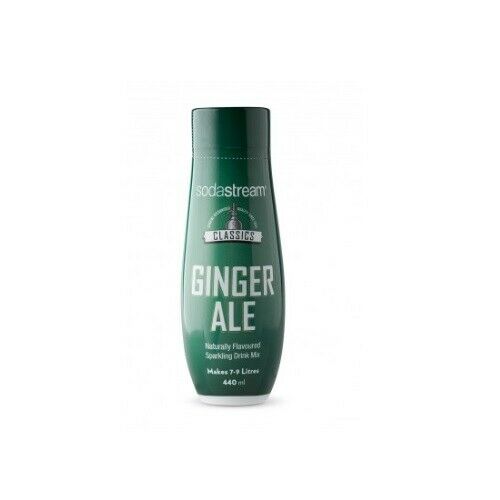 SodaStream Classics Ginger Ale 440ml Sparkling Soda Water Syrup Drink- Makes 9L