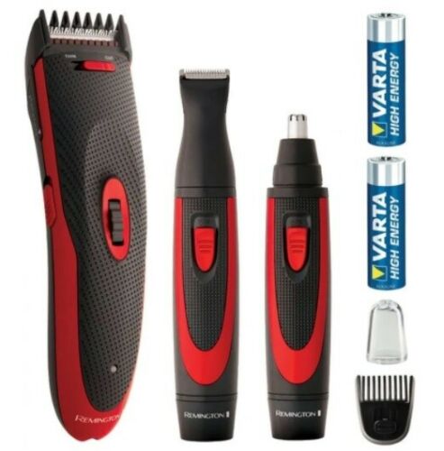 Remington Power Pro Grooming Mens Trimmer Kit Set- Hair/Nose/Beard/Stubble/Ears