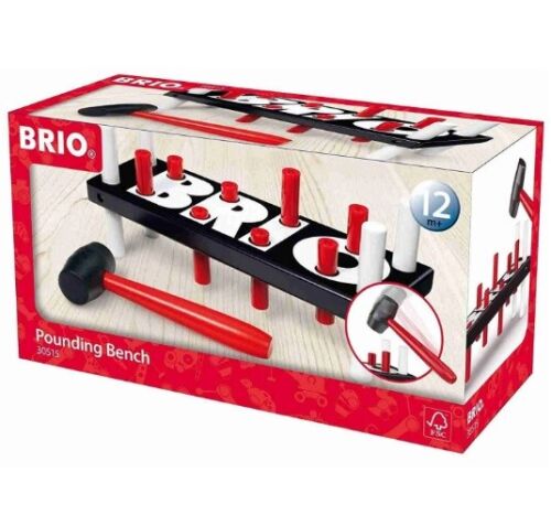 Brio Pounding Bench Toy Toddler Pretend Play- Great For Kids Fun- Develop Skills