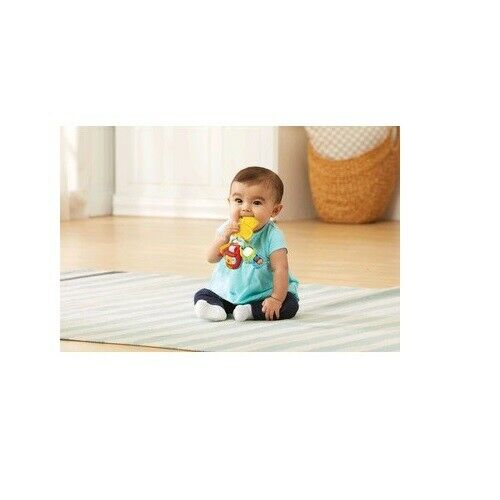 Vtech Baby Drive & Discover Baby Keys- Kids Fun- Three Colourful Buttons - Sydney Electronics