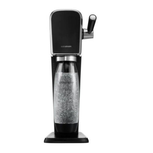 SodaStream Art Black Sparkling Water Maker Machine- Home Soft Fizzy Drink