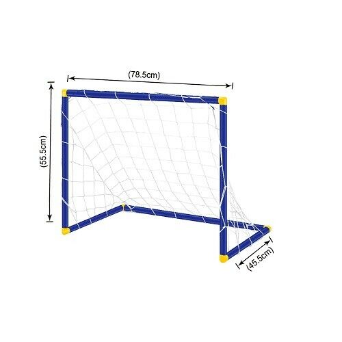 Kids Portable Soccer Football Goal Posts Net Training Sports- Indoor/ Outdoor - Sydney Electronics