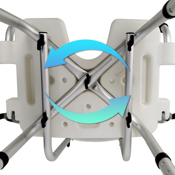Orthonica Shower Chair with Adjustable Armrests