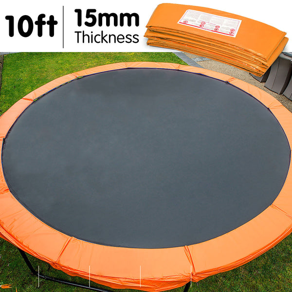 Powertrain Replacement Trampoline Spring Safety Pad - 10ft Orange