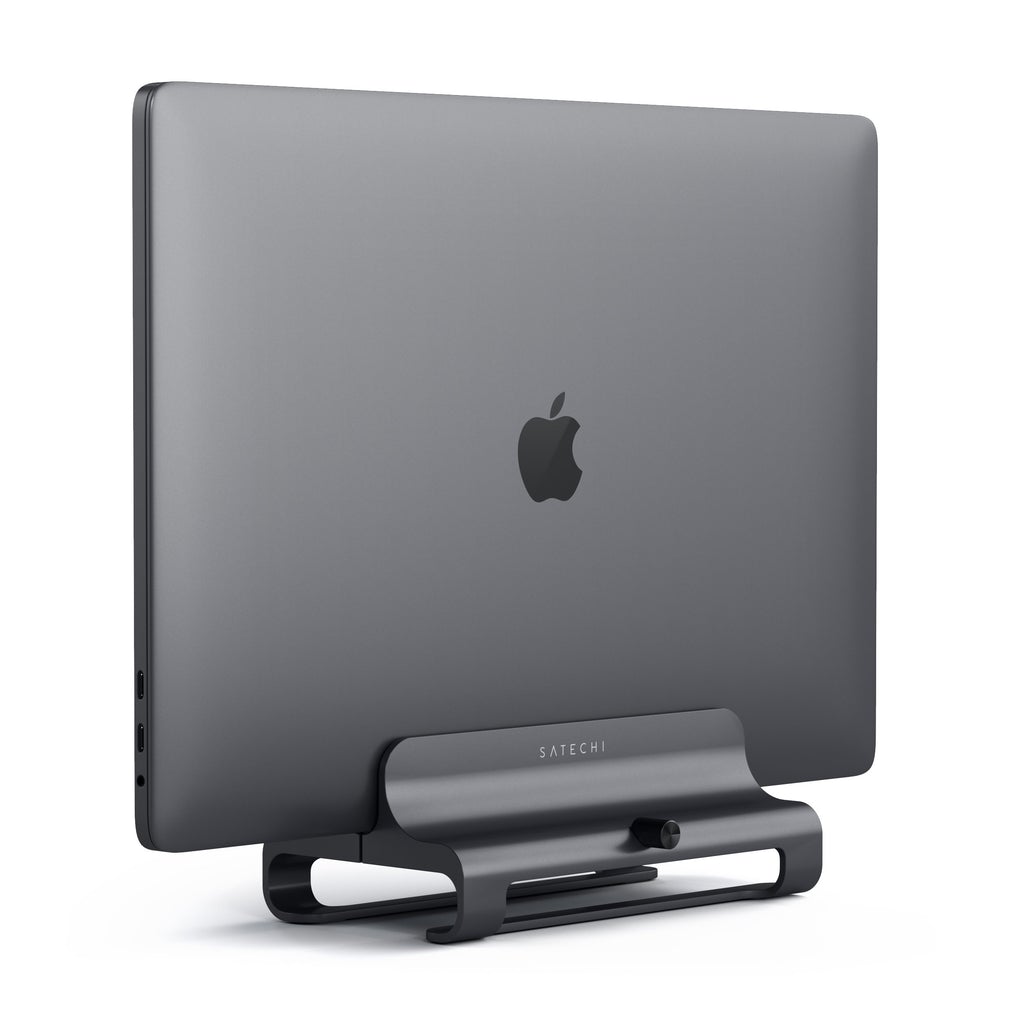 Satechi Slim Universal Aluminium Vertical Laptop Stand Holder- Space Grey