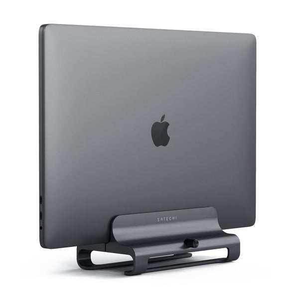 Satechi Slim Universal Aluminium Vertical Laptop Stand Holder- Space Grey